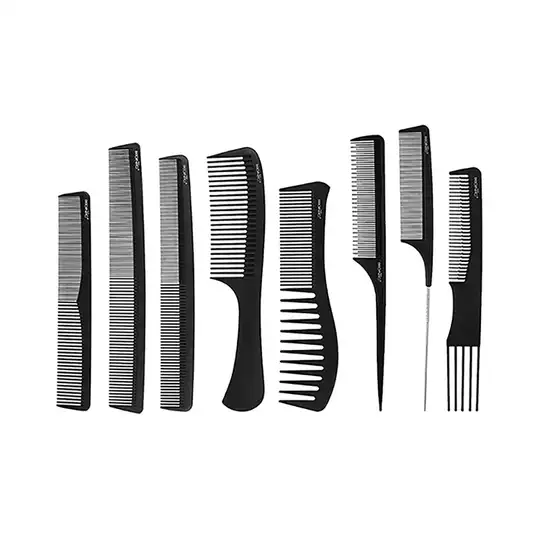 Ikonic Professional Pro Comb Set (8 pcs)