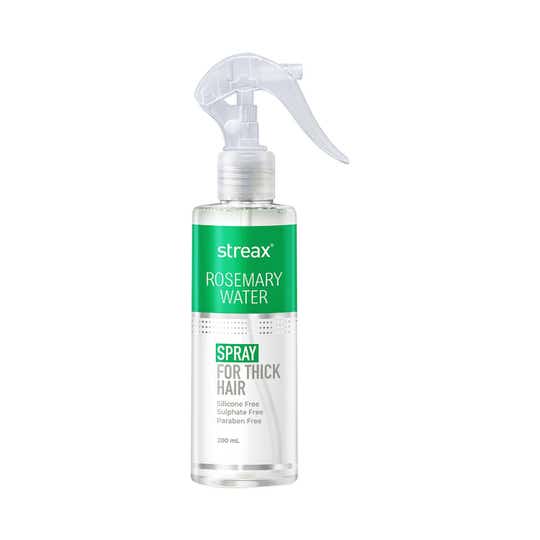 Streax Rosemary Water Spray for Hair Growth, Stronger & Thicker Hair (200 ml)