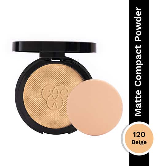 PAC Matte Touch Compact Powder - 120 Beige (12 g)