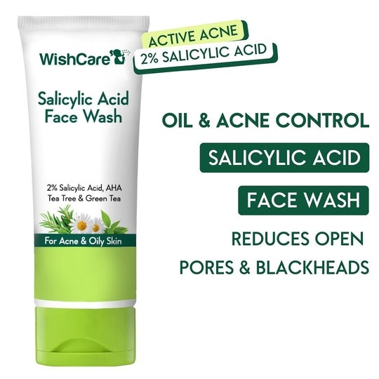 WishCare 2% Salicylic Acid Face Wash (100ml)