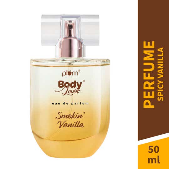 Plum BodyLovin' Smokin' Vanilla Eau De Parfum - Long Lasting Vanilla Perfume (50ml)