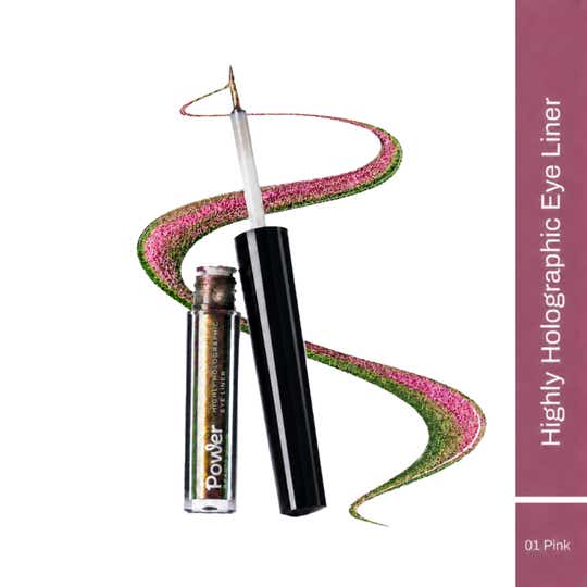 Power Beauty Highly Holographic Eye Liner - Pink 01 (1.6 ml)