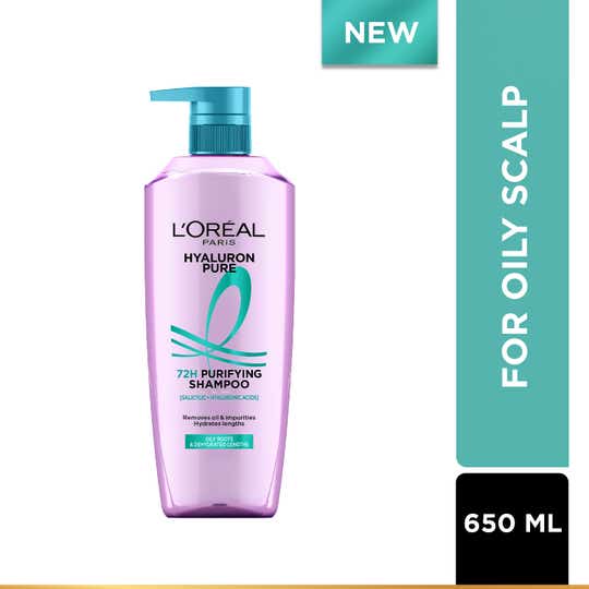 L’Oreal Paris Hyaluron Pure 72H Purifying Shampoo (650 ml)