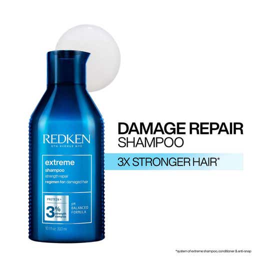 REDKEN Extreme Shampoo,Anti-Breakage Shampoo For Dry & Damaged Hair (300 ml)