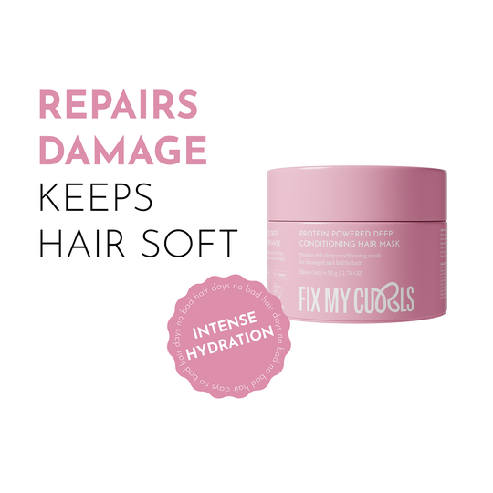 Fix My Curls Protein-Powered Deep Conditioning Hair Mask (50 g)