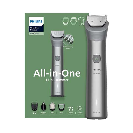 Philips 11-In-1 Multipurpose Trimmer for Face & Body for Men MG5932/15