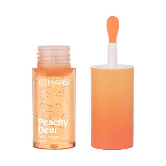 MARS Color Changing Lip Oil - 04-Peachy Dew (4.5 ml)