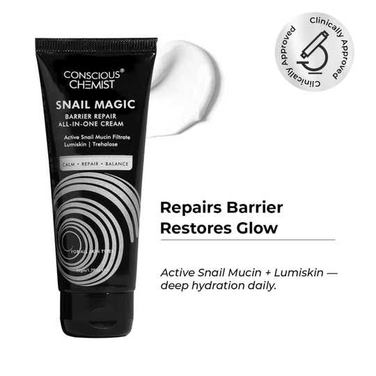 Conscious Chemist Snail Magic Skin Barrier Repair All In One Cream (50gm)