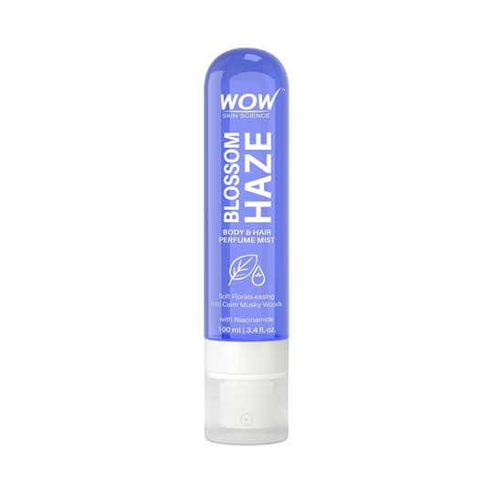 WOW SKIN SCIENCE Blossom Haze Hair and Body Perfume Mist Aquatic Floral Fruity (100 ml)