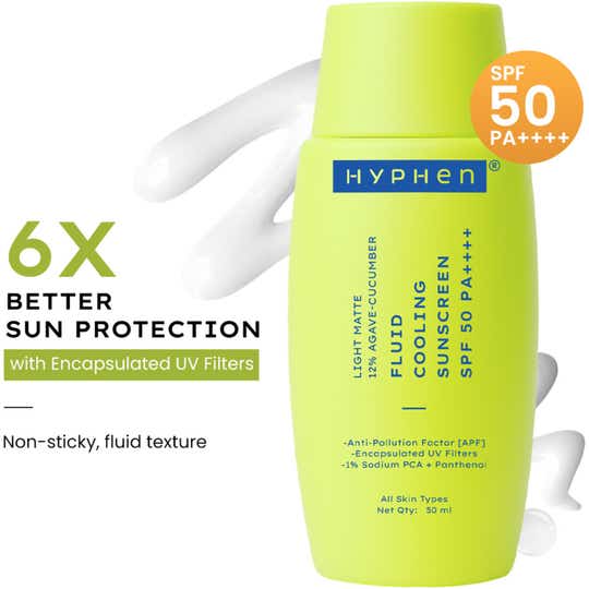 Hyphen Fluid Cooling Sunscreen SPF 50 PA++++ (50 ml)