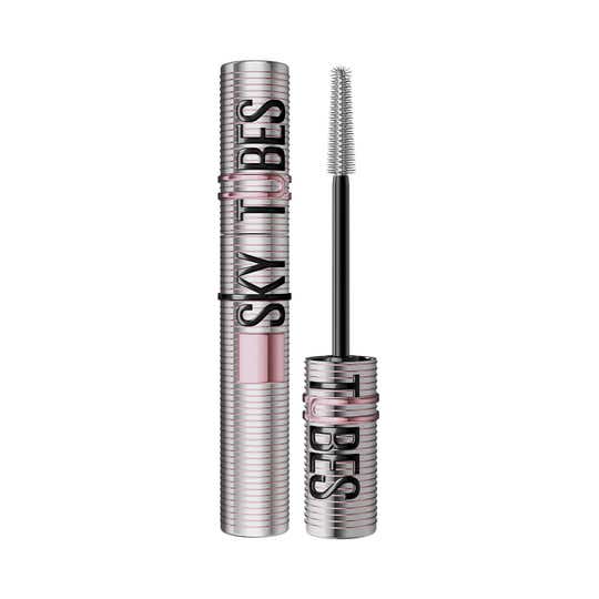Maybelline New York Lash Sensational Sky Tubes Tubing Mascara Extension Like Length 24H Wear (7 ml)