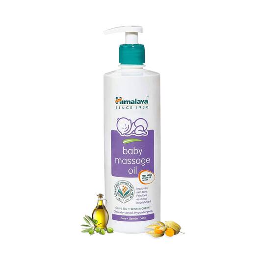 Himalaya Baby Massage Oil Olive Oil & Winter Cherry (500 ml)