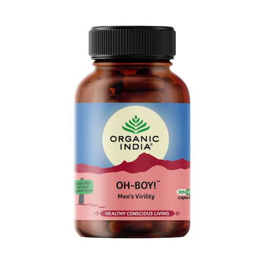 Organic India OH-Boy Men's Virility Capsule (30 Capsule)