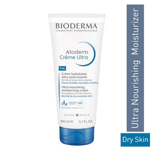 Bioderma Atoderm Creme Ultra-Nourishing Moisturiser Pump Bottle (200 ml)