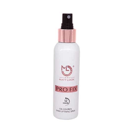 Matt Look Pro Fix Oil Control Makeup 12 hours Fixing Spray - Transparent (120 ml)
