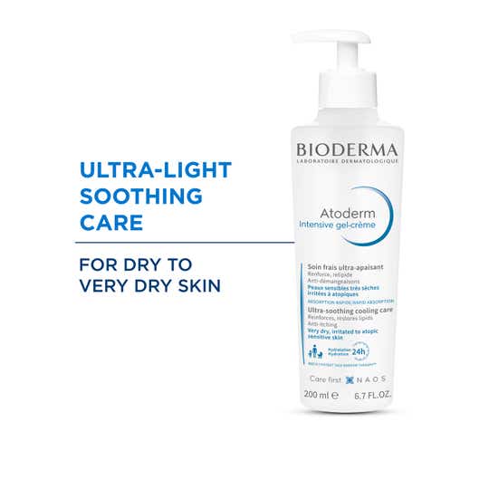 Bioderma Atoderm Intensive Gel Creme for Anti-itching lipid-replenishing treatment (200 ml)