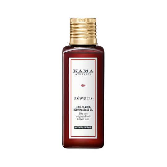 Kama Ayurveda Ashwaras Mind-Healing Body Massage Oil (100 ml)