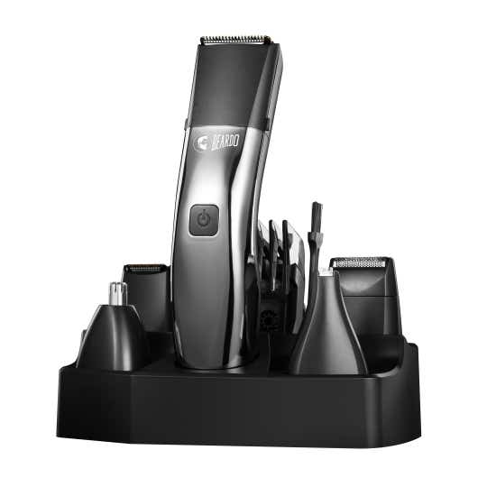 Beardo Chrome Beast Multipurpose Trimmer Kit for Men,90 Min Runtime,40 Length Adjustments,Shaver Black