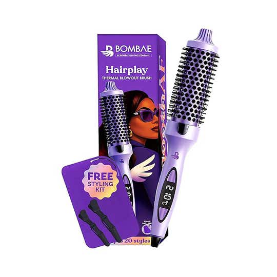 Bombae Thermal Blowout Round Brush 72H Styling Hold Pro Blowout Styler (1 pc)