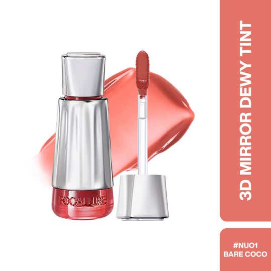 FOCALLURE 3D Mirror Lasting Dewy Lip Tint - Bare Coco (3 g)