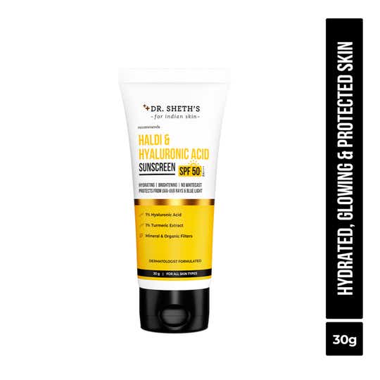 Dr. Sheth's Haldi & Hyaluronic Acid Serum (30ml)