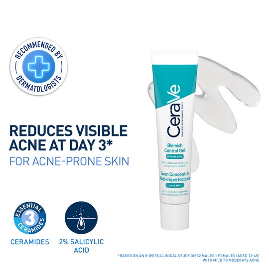 CeraVe Blemish Control Gel with 2% Salicylic Acid (40 ml)
