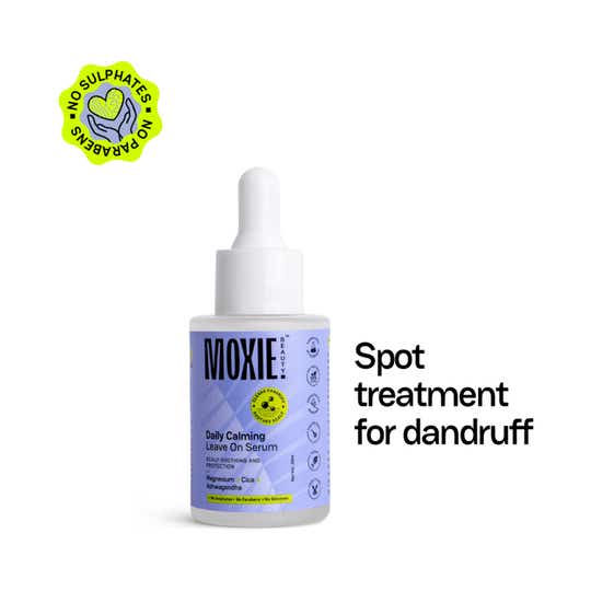 Moxie Beauty Daily Calming Leave On Serum Treatment for Itchy Scalp (30 ml)