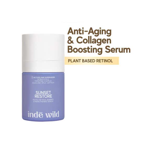Inde Wild Sunset Restore 1% Bakuchiol Tripeptide Complex Serum (30 ml)