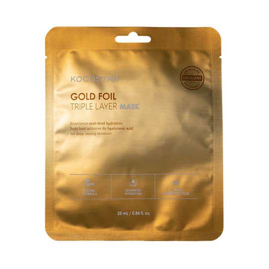 KOCOSTAR Gold Foil Triple Layer Mask (25 g)