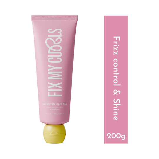 Fix My Curls Defining Hair Gel for Curly and Wavy Hair (200 g)