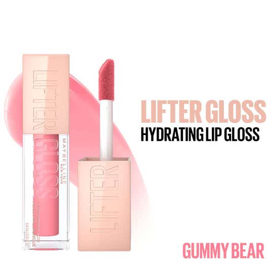 Maybelline New York Lifter Gloss Hydrating Honey'd Lip Gloss - Gummy Bear (5.4 ml)