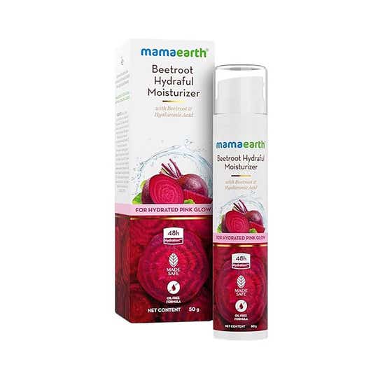 Mamaearth Beetroot Hydraful Moisturizer Lotion (50 g)