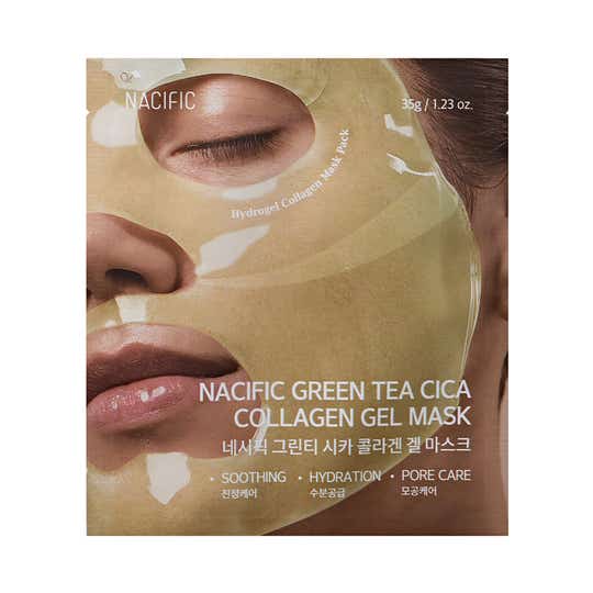 Nacific Green Tea Cica Collagen Gel Mask (35 g)