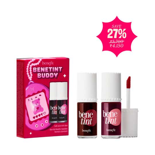Benefit Cosmetics Benetint Buddy Full-Size Tint Duo - Original Rose, Dark Cherry (2 pcs)