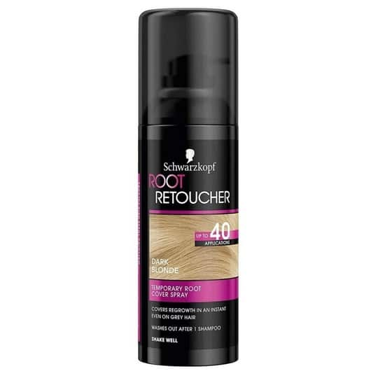 Schwarzkopf Root Retouch Instant Temporary Hair Spray - Dark Blonde (120ml)