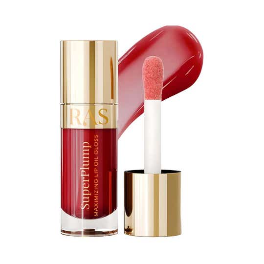 Ras Luxury Skincare Super Plump Lip Oil Gloss - Cherry Glow (9 ml)