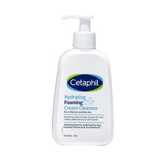 Cetaphil Hydrating Foaming Cream Cleanser (236ml)