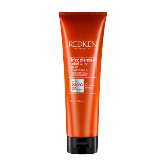 REDKEN Frizz Dismiss Rebel Tame Leave In Cream with Heat Protection,For Dry & Frizzy Hair (250 ml)