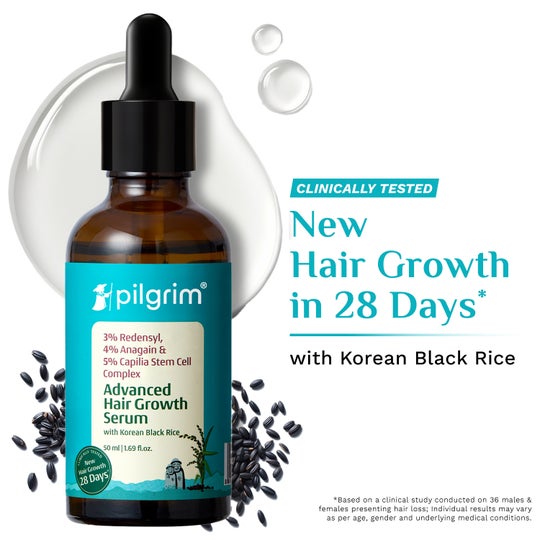 Pilgrim Redensyl & Anagain Advanced Hair Growth Serum (50 ml)