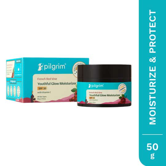 Pilgrim Red Vine Face Cream With SPF 30 (50g)