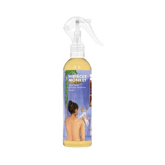 Hibiscus Monkey Olive Squalane & Plant Salicylic Acid Velvet Spray In-Shower Body Moisturiser (250ml)
