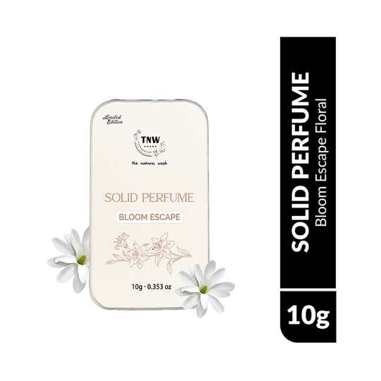TNW The Natural Wash Solid Perfume Bloom Escape - Floral (10 g)