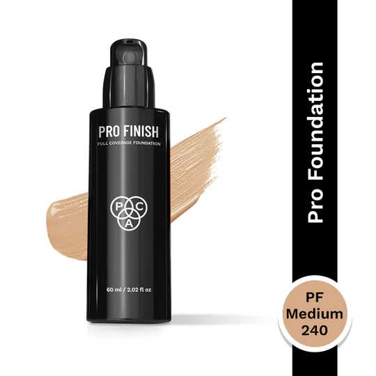 PAC Pro Finish Full Coverage Foundation - PF Medium-240 (60 ml)