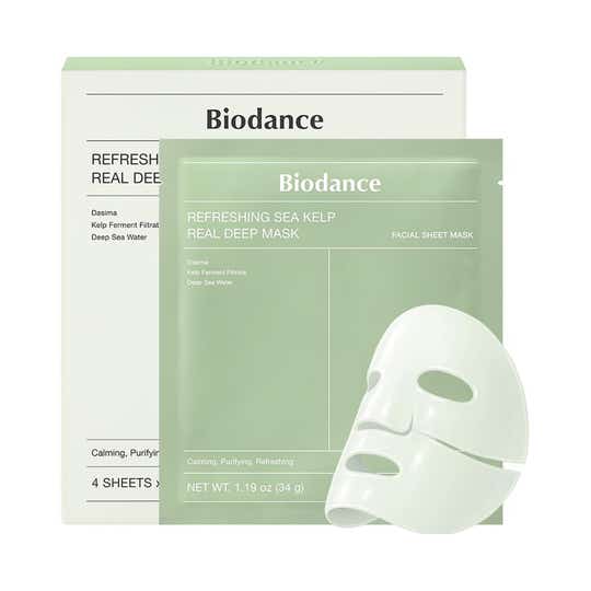 Biodance Refreshing Sea Kelp Real Deep Mask (4 pcs)