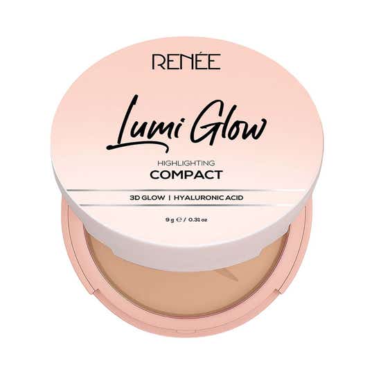 Renee Lumi Glow Highlighting Compact - Chiffon Cocoa (9 g)