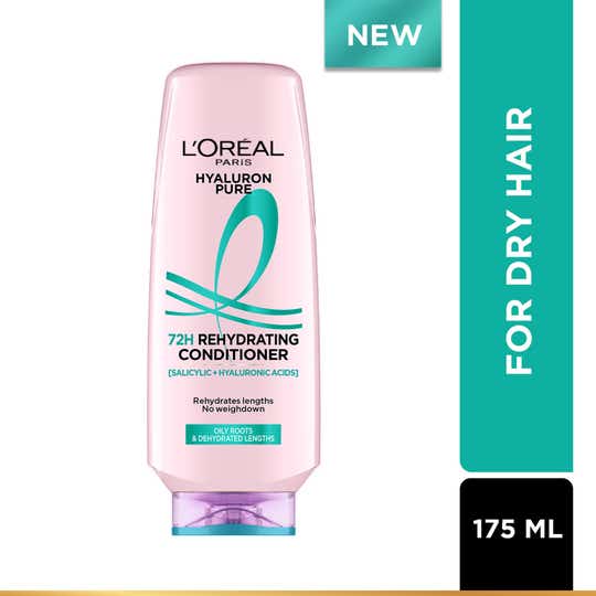 L'Oreal Paris Hyaluron Pure 72H Rehydrating Conditioner (175 ml)