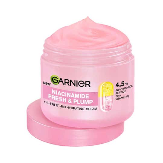 Garnier Fresh & Plump Niacinamide Sorbet Moisturizer (90 ml)