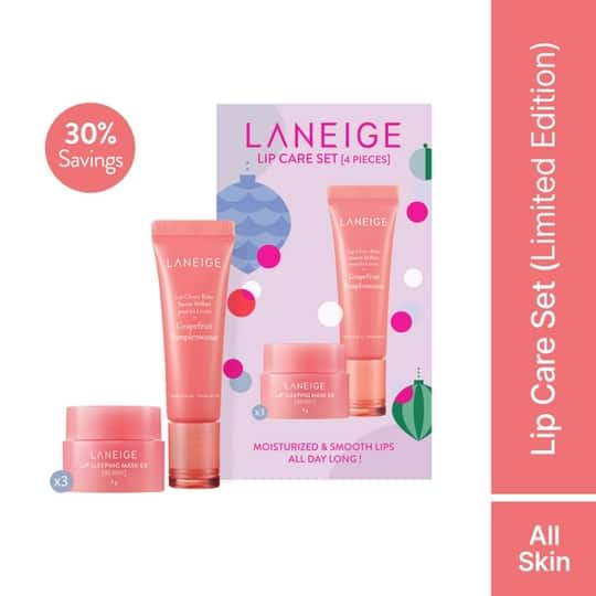 Laneige Lip Care Set (4Pcs)