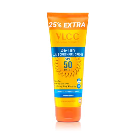 VLCC De-Tan Sunscreen Gel Creme SPF 50 (100g)