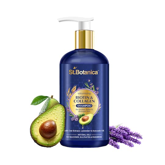 St.Botanica Biotin & Collagen Volumizing Hair Shampoo (300ml)